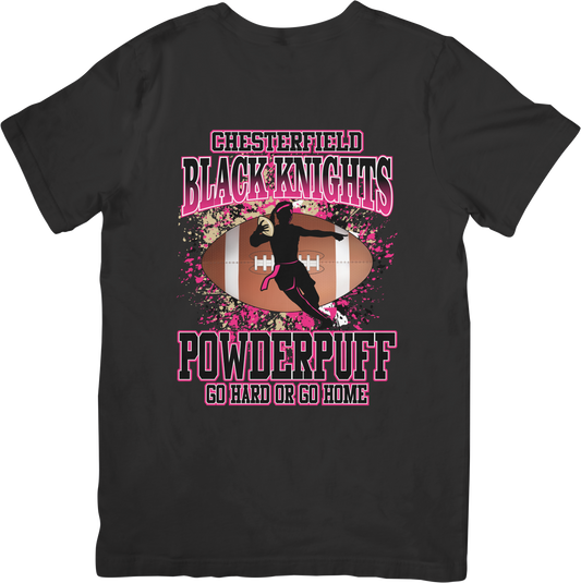 CBK Girls flag Powder-puff  "Go Hard or Go Home"